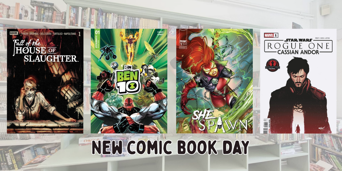Freshly Pressed! New Comic Book Day 6th May 2026