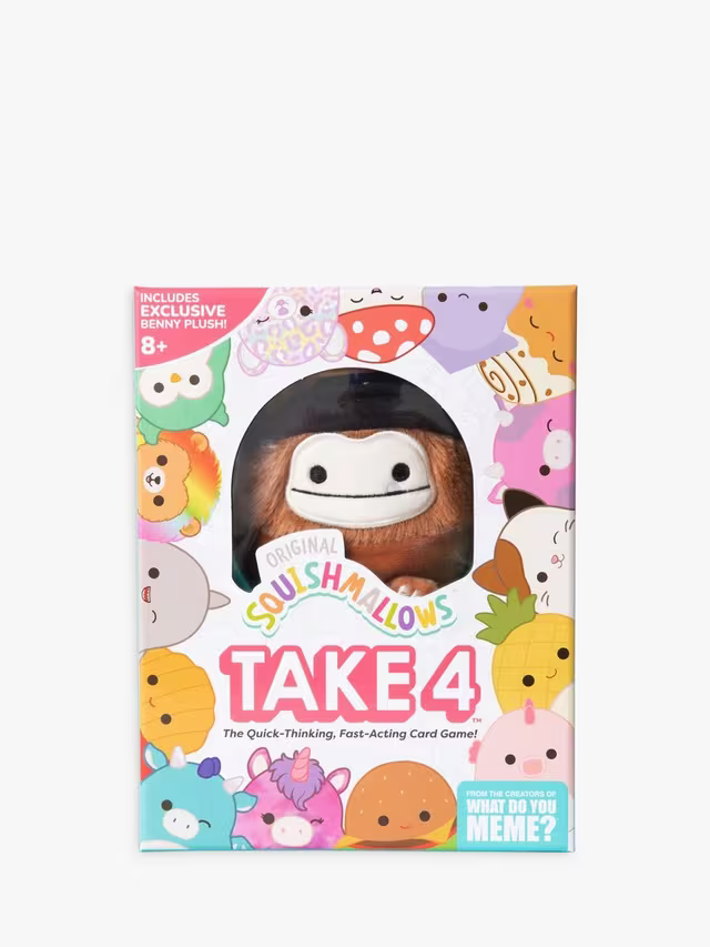 Squishmallows: Take 4 Card Game