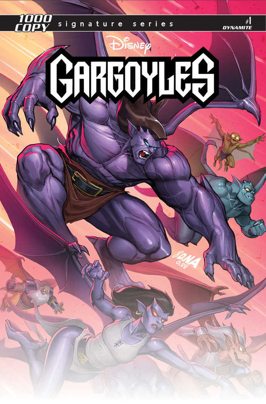Gargoyles #1 Cover W 1000 Copy Variant Edition Weisman Signed