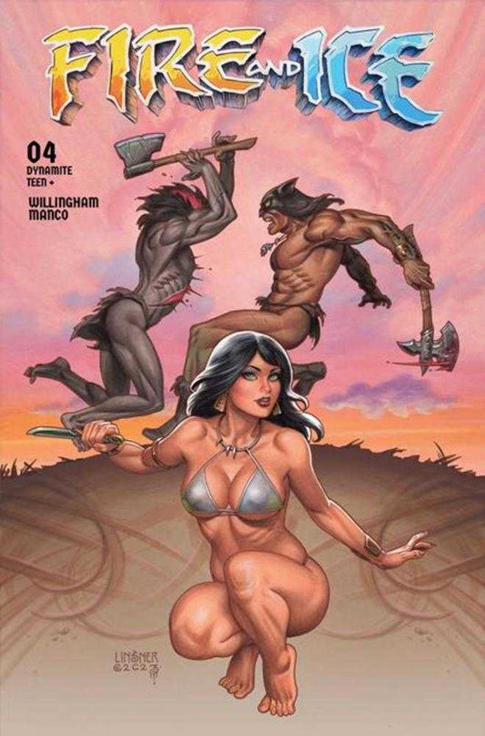 Fire And Ice #4 Cover A Joseph Micheal Linsner