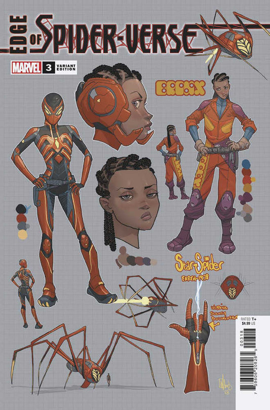 Edge Of Spider-Verse #3 Pete Woods Design 1:10 Variant