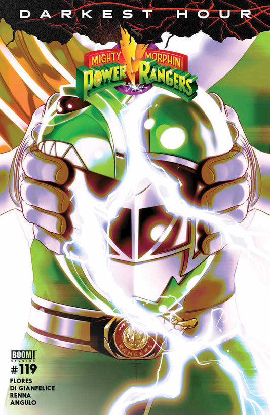 Mighty Morphin Power Rangers #119 Cover C Helmet Variant Montes