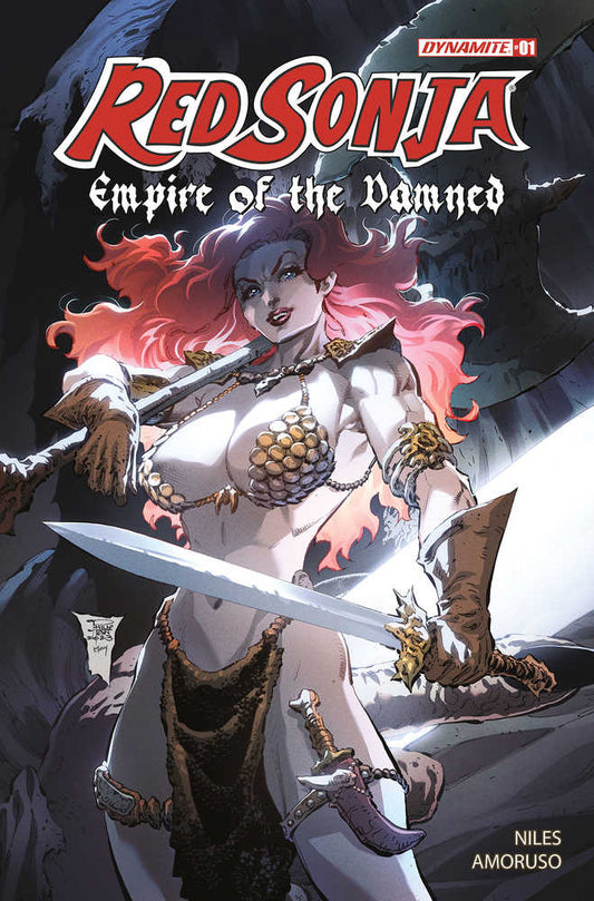 Red Sonja Empire Damned #1 Cover I 7 Copy Variant Edition Tan Original