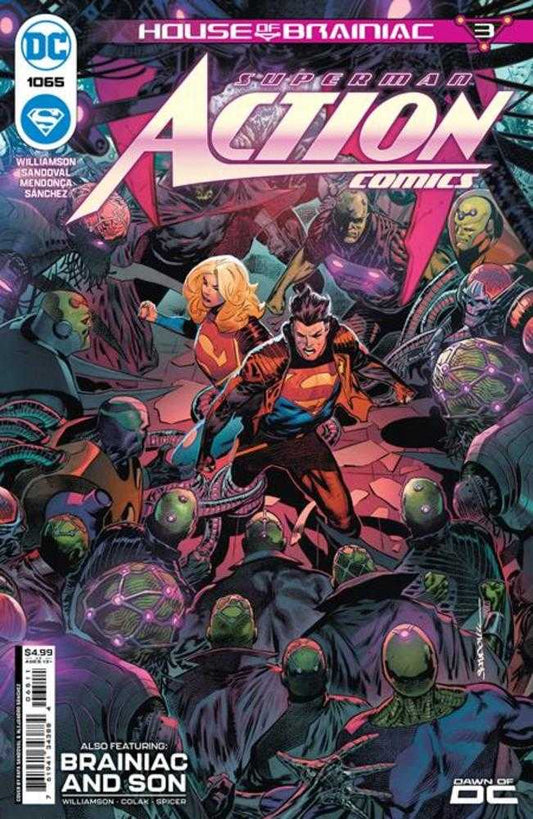 Action Comics #1065 Cover A Rafa Sandoval (House Of Brainiac)