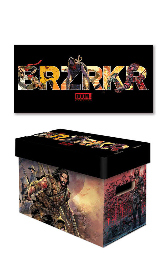BRZRKR Short Comic Box - Design 2