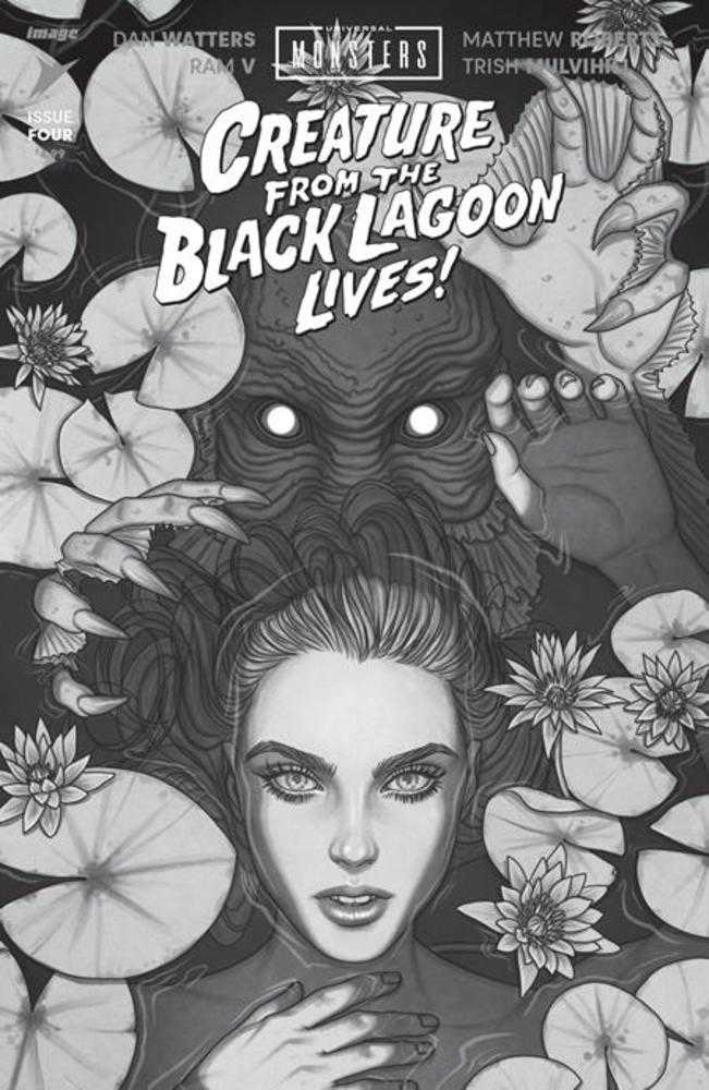 Universal Monsters Creature From The Black Lagoon Lives! #4 (Of 4) Cover D 1 in 25 Jenny Frison Classic Horror Variant