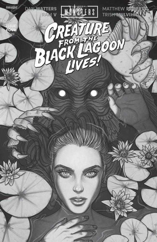 Universal Monsters Creature From The Black Lagoon Lives! #4 (Of 4) Cover D 1 in 25 Jenny Frison Classic Horror Variant
