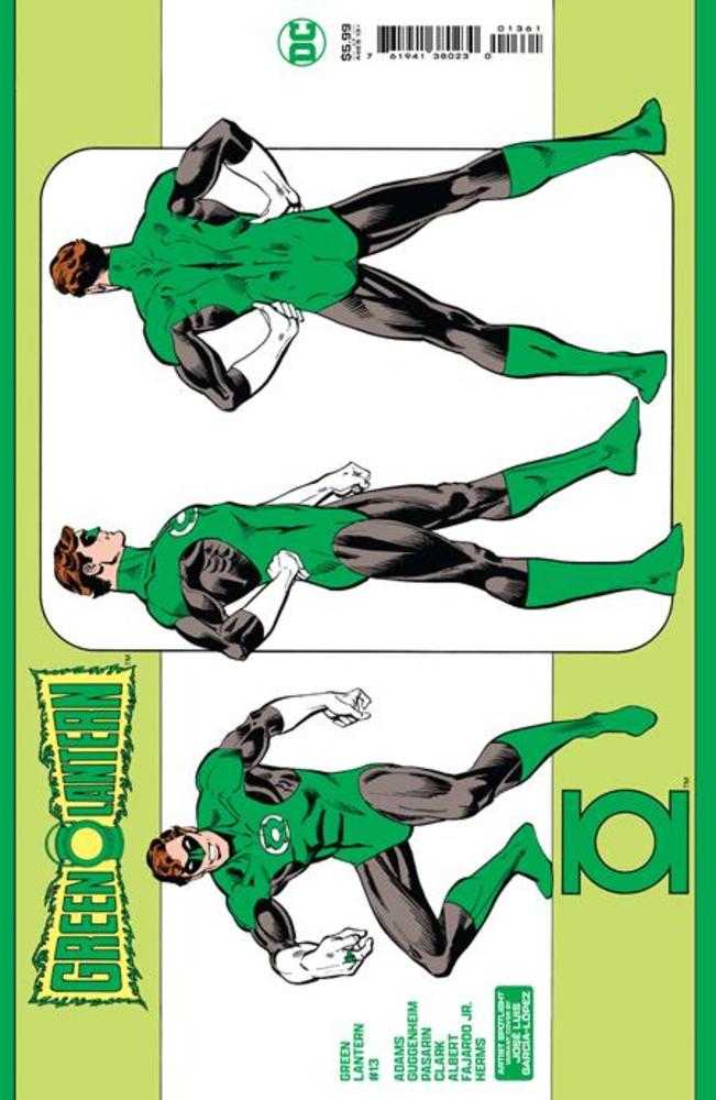 Green Lantern #13 Cover D Jose Luis Garcia-Lopez Artist Spotlight Wraparound Card Stock Variant (Absolute Power)