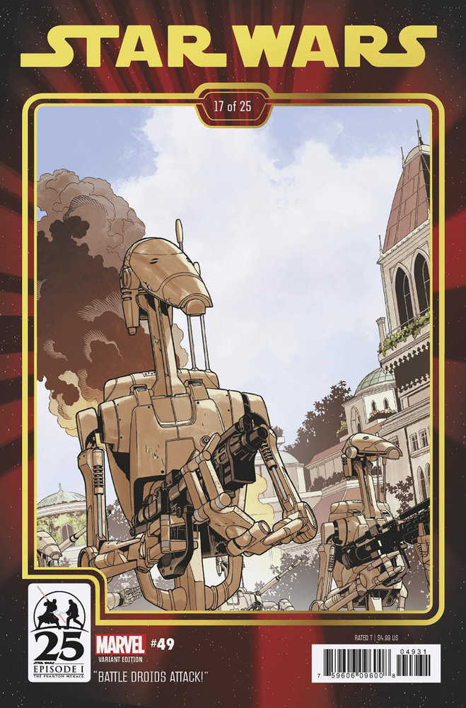 Star Wars #49 Chris Sprouse Phantom Menace 25th Ann Variant