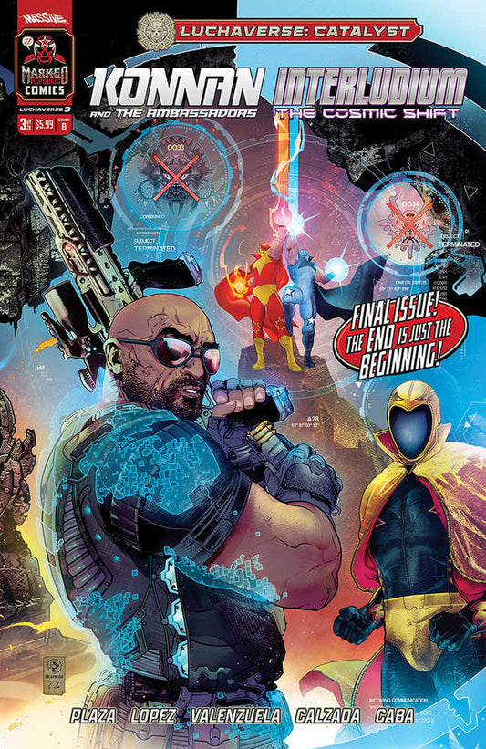 Luchaverse #3 Catalyst Cover B Colapietro Connecting (Mature)