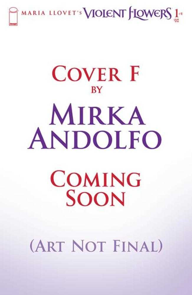 Violent Flowers #1 (Of 4) Cover F Mirka Andolfo Variant (Mature)