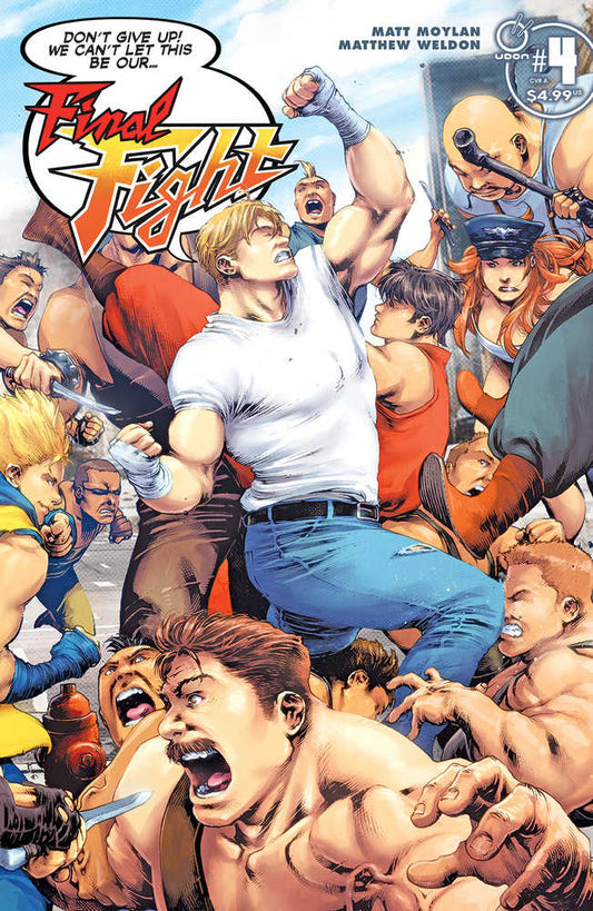 Final Fight #4 (Of 4) Cover A Weldon