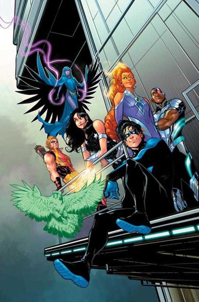 Titans #19 Cover C David Baldeon Card Stock Variant