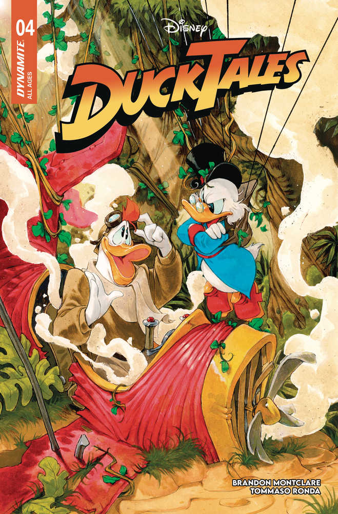 Ducktales #4 Cover G 10 Copy Variant Edition Quah Black & White