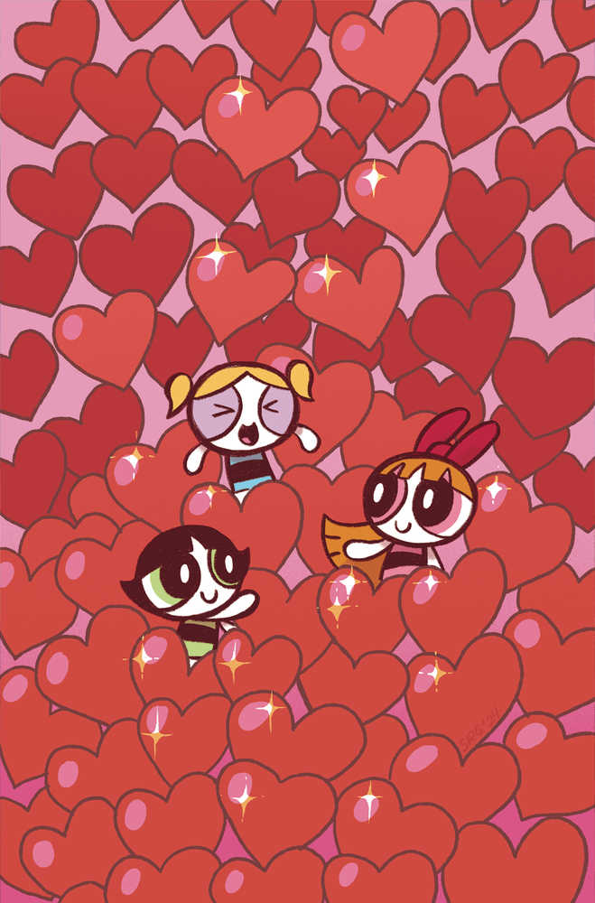 Powerpuff Girls Valentines Kissy Face Sp #1 Cover D 10 Copy In