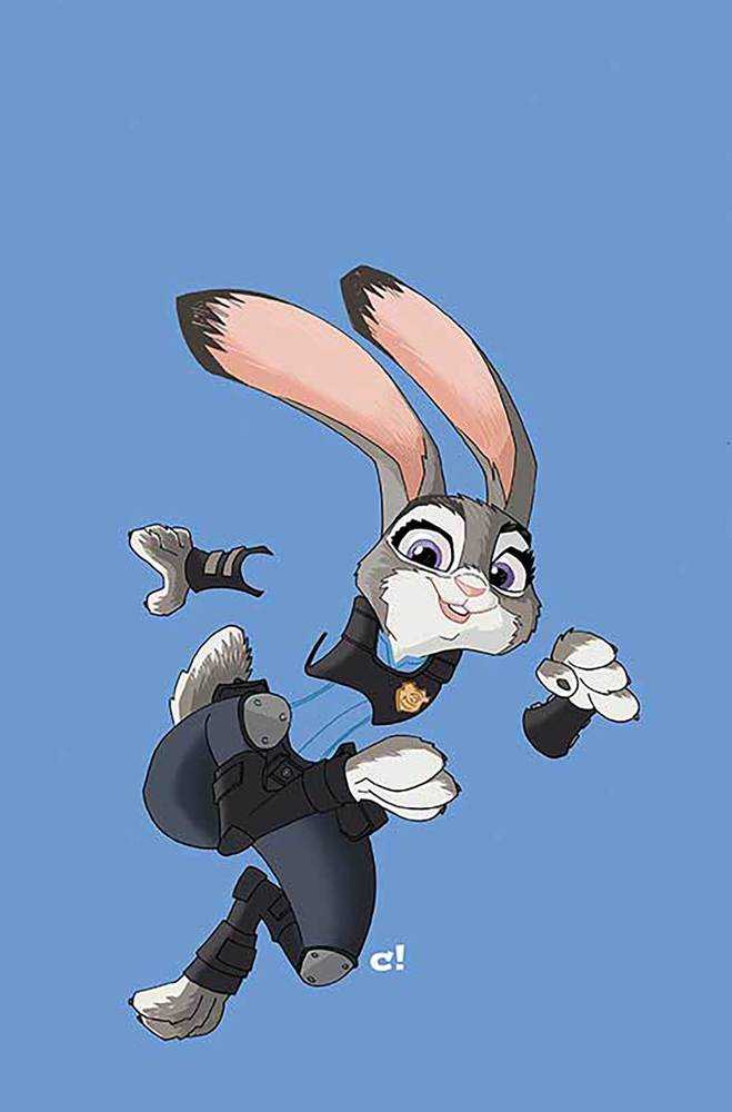 Zootopia #1 Cover V 7 Copy Foc Variant Edition Rousseau Virgin Foil