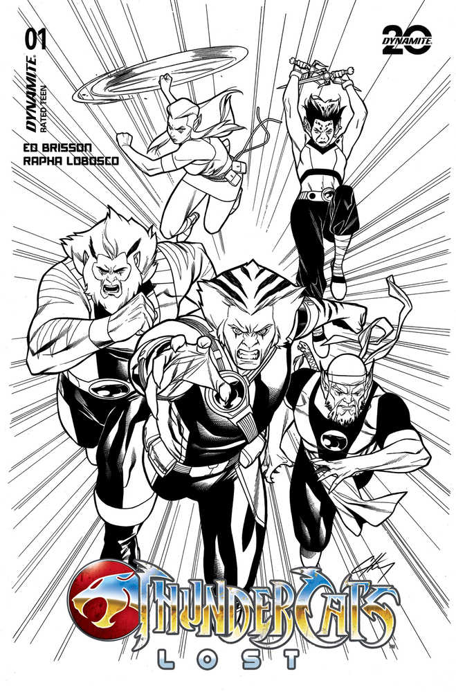 Thundercats Lost #1 Cover L 10 Copy Variant Edition Henry Line Art