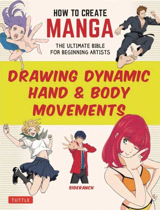 How To Create Manga Drawing Dynamic Hand Body Movements