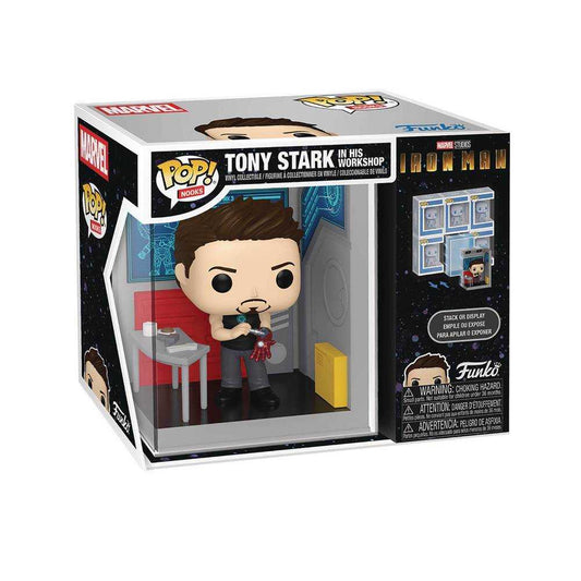Pop Nooks Marvel Tonys Garage Figure