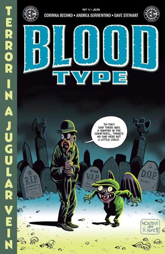 EC Blood Type #1 (Of 4) Cover D 1 in 10 Albert Monteys EC Homage Variant