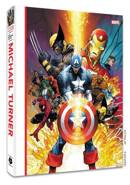 Marvel Art Of Michael Turner Hardcover Variant Dust Jacket Edition