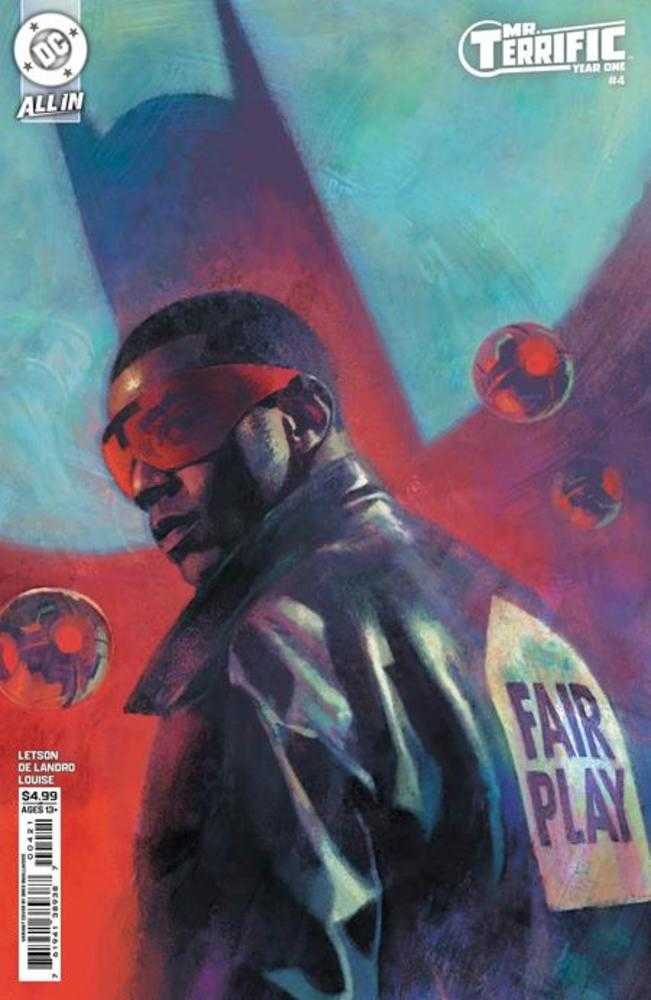 Mr Terrific Year One #4 (Of 6) Cover B Greg Smallwood Card Stock Variant