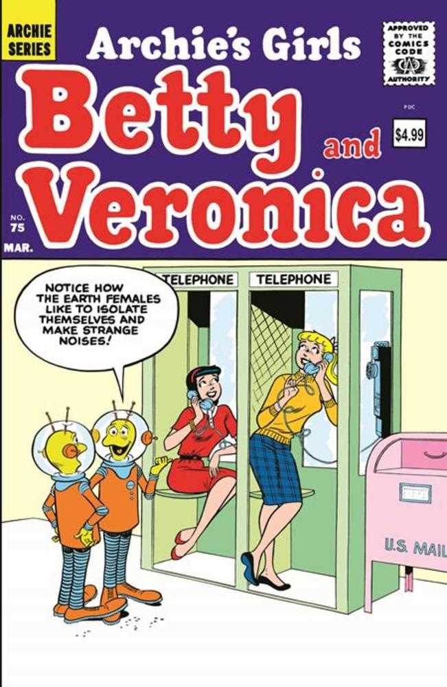 Archie Facsimile #7 Betty And Veronica #75 Cover A Bob White