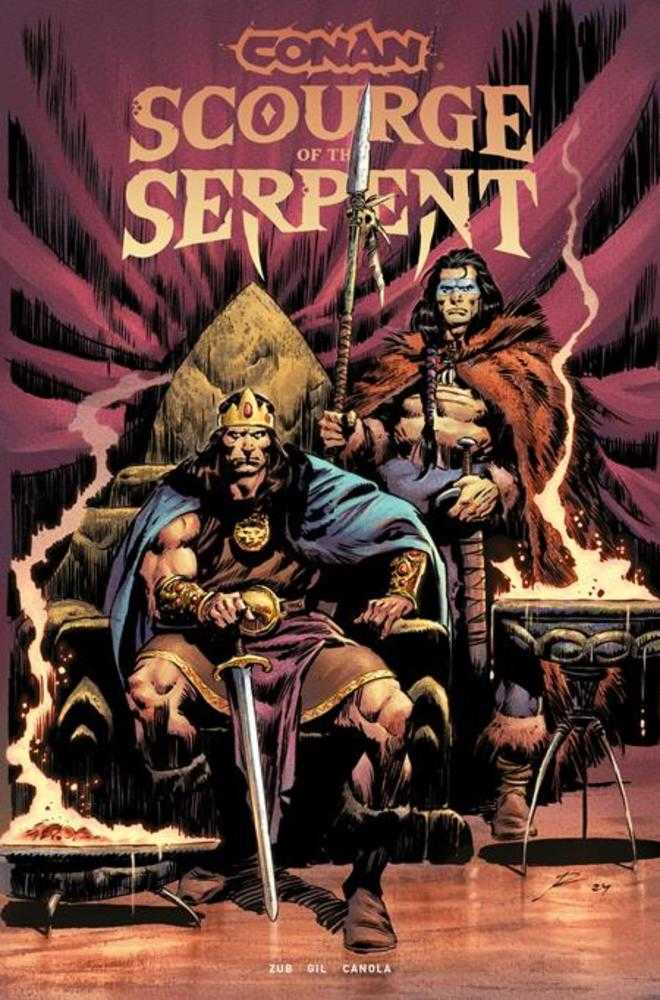Conan The Barbarian Scourge Of The Serpent #1 (Of 4) Cover A (