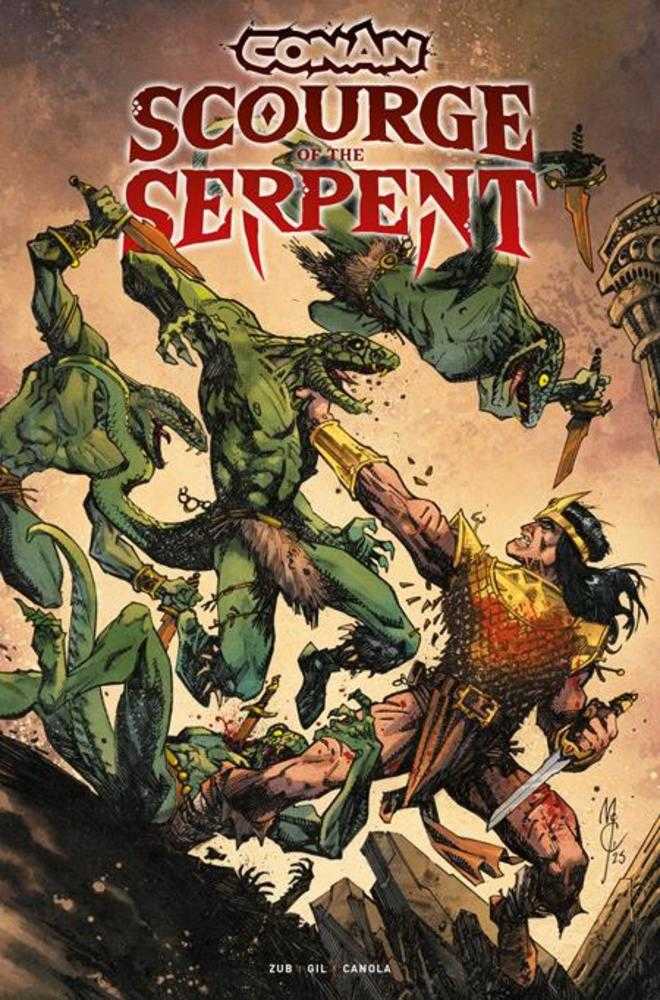 Conan The Barbarian Scourge Of The Serpent #1 (Of 4) Cover B (
