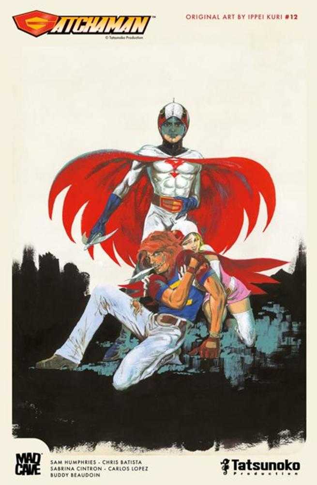 Gatchaman #12 Cover B Ippei Kuri Classic Tatsunoko Art Variant
