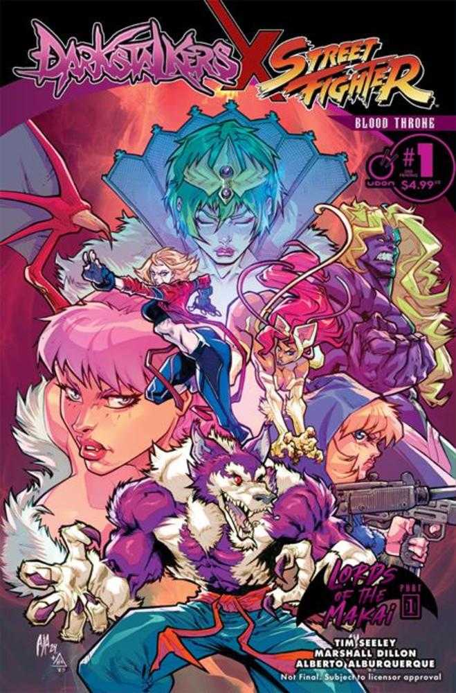 Darkstalkers X Street Fighter Blood Throne #1 (One Shot) 2nd Print