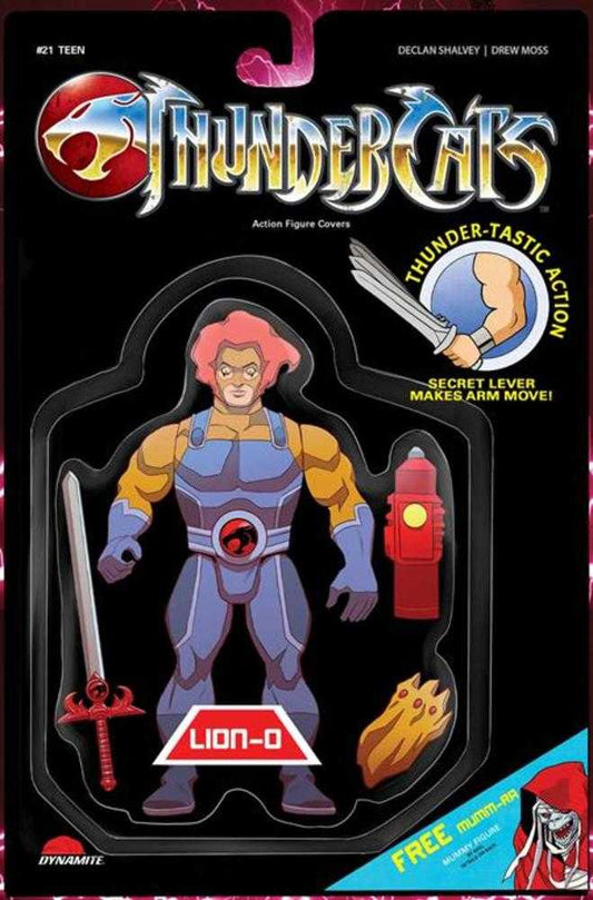 Thundercats #21 Cover F Drew Moss Action Figure Variant