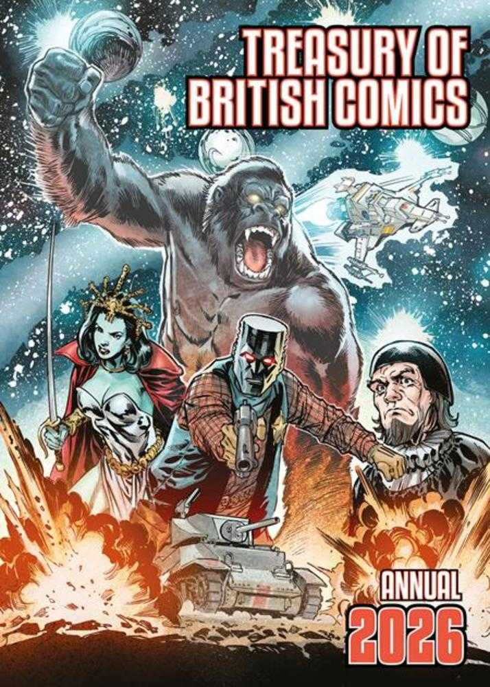 Treasury Of British Comics Annual 2026 Hardcover Limited To 250 Copies