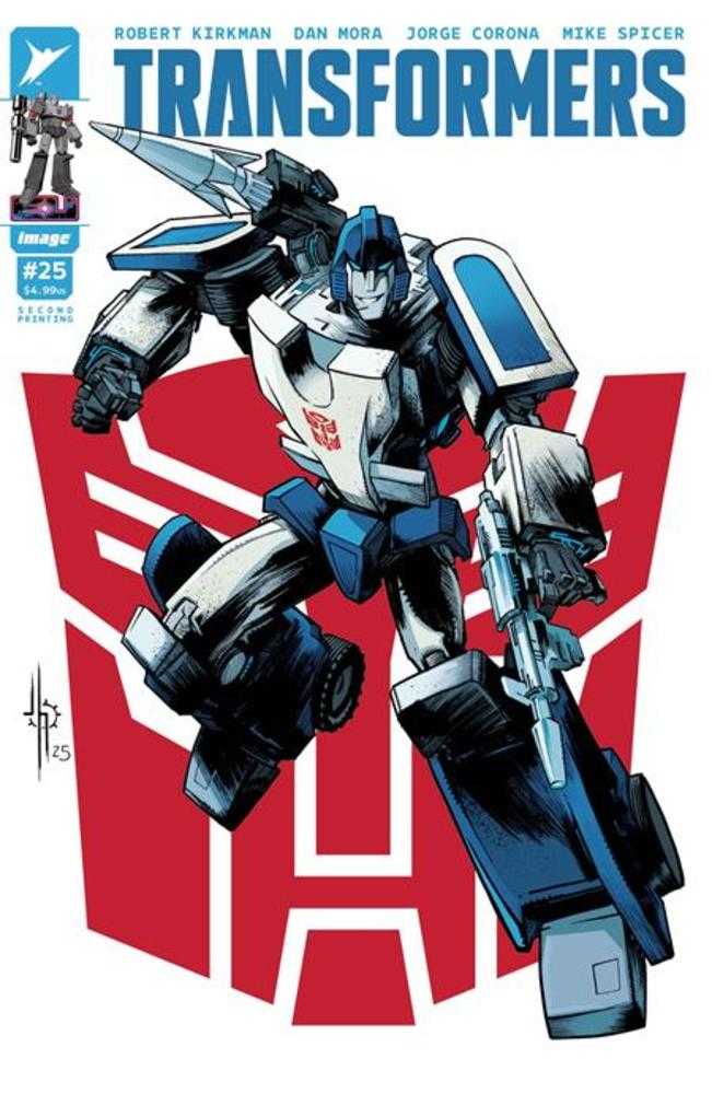 Transformers #25 2nd Printing Cover A Jason Howard