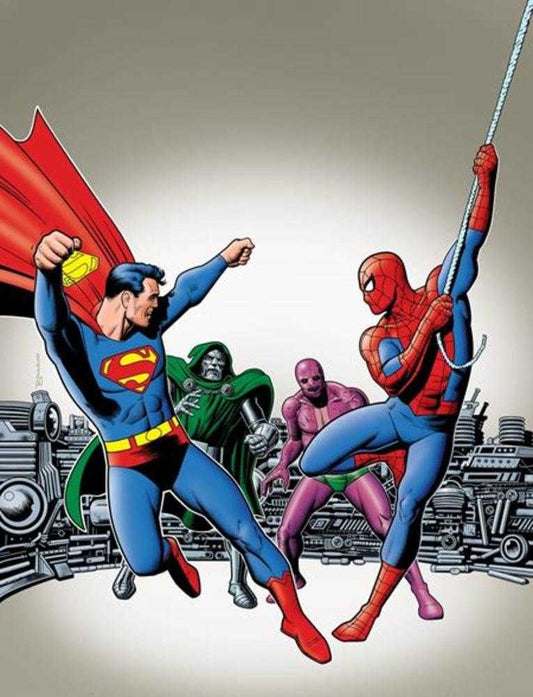 DC And Marvel Present Superman And Spider-Man (Marvel Treasury Edition #28) #1 Facsimile Edition Cover B Brian Bolland  Variant