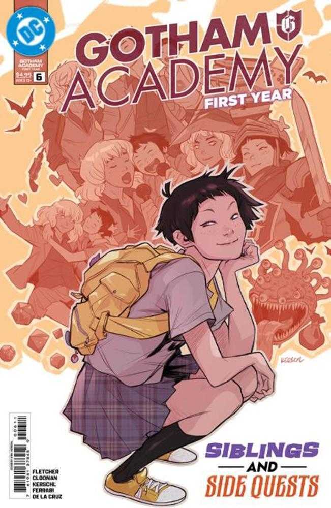 Gotham Academy First Year #6 (Of 6) Cover A Karl Kerschl