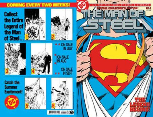 Man Of Steel #1 Facsimile Edition Cover A John Byrne