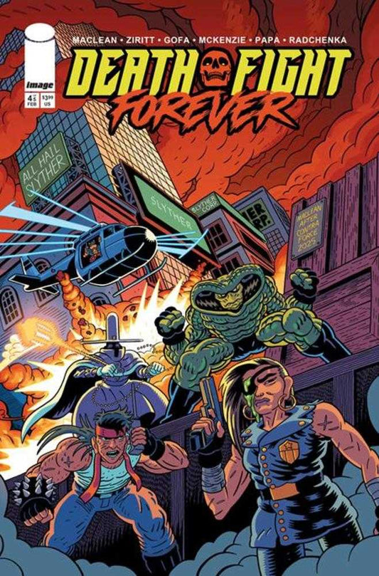 Death Fight Forever #4 (Of 5) Cover A Andrew Maclean (Mature)
