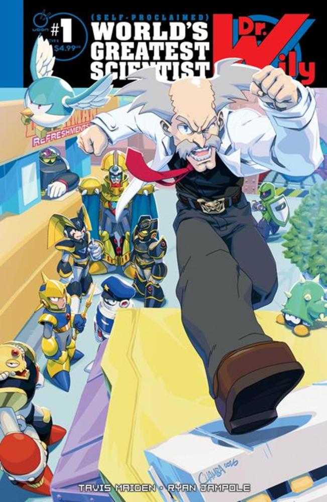 Dr Wily #1 (One Shot) Cover B Jeffrey Cruz Variant