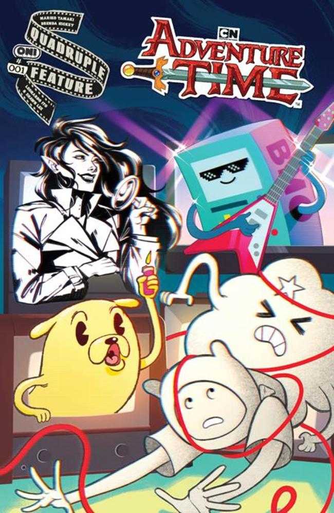 Adventure Time Quadruple Feature #1 (Of 4) Cover E Inc 1:20 Jaki King Variant