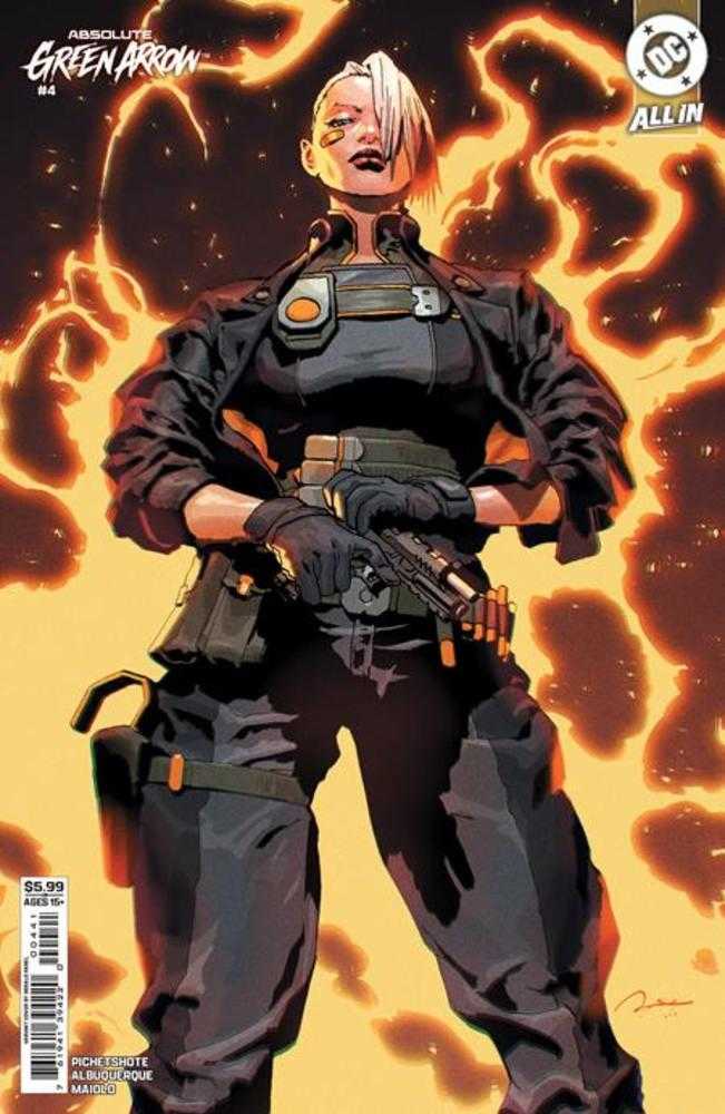 Absolute Green Arrow #4 (Of 6) Cover D Gerald Parel Card Stock Variant