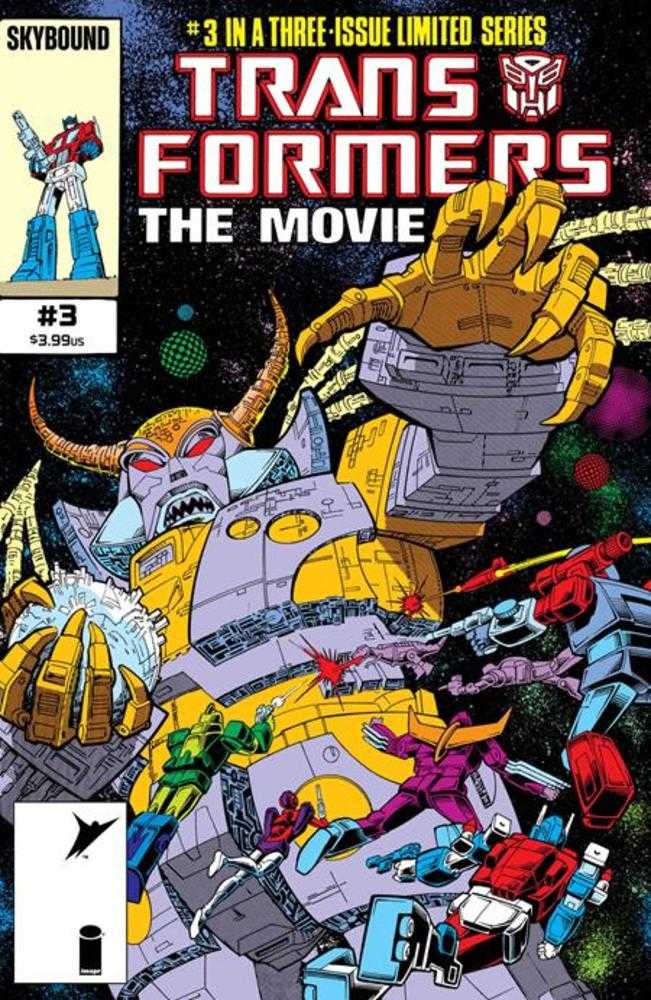 Transformers The Movie 40 Th Anniversary Edition #3 (Of 3) Cover B Don Perlin & Ian Akin Variant
