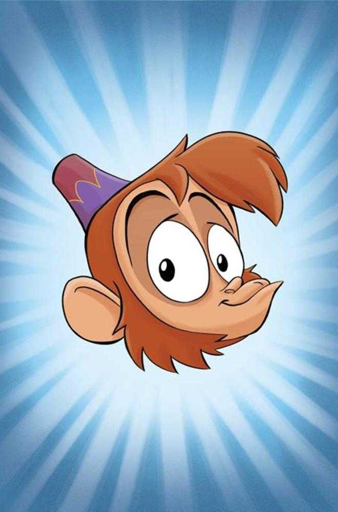 Aladdin #4 Cover E 1 in 10 Cartoon Head Full Art Variant
