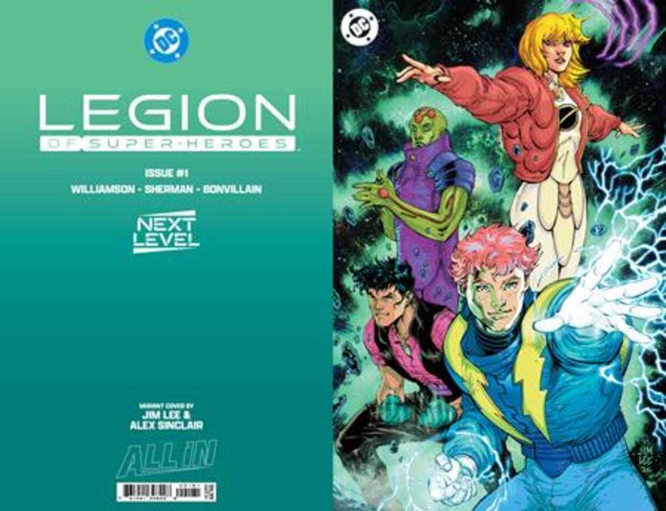 Legion Of Super Heroes #1 Cover G Jim Lee Foil Variant