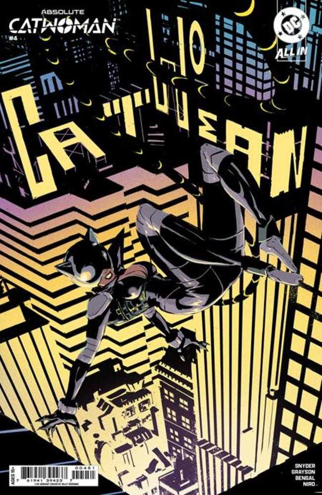 Absolute Catwoman #4 (Of 6) Cover E 1 in 25 Riley Rossmo Card Stock Variant