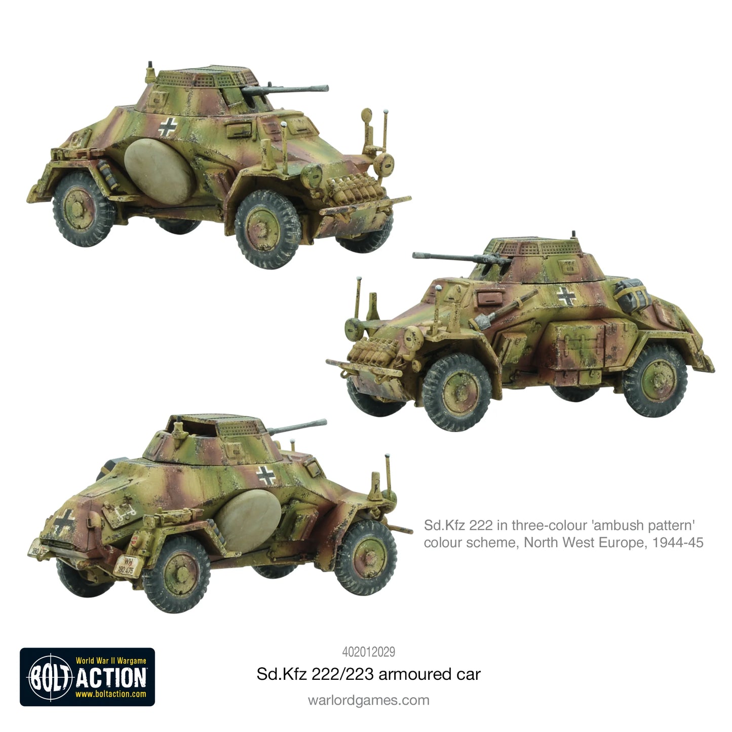 Bolt Action SD.KFZ 222/223