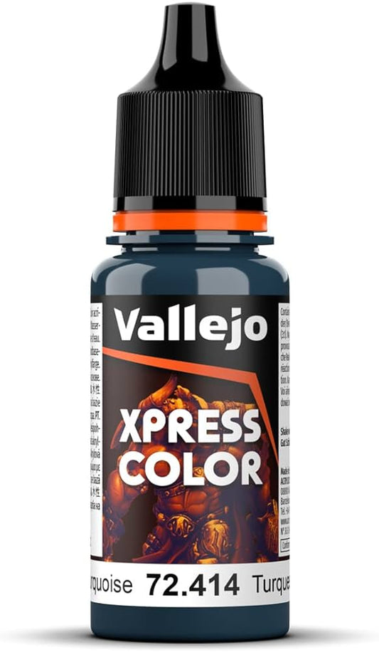Vallejo Xpress Color 18ml - Caribbean Turquoise