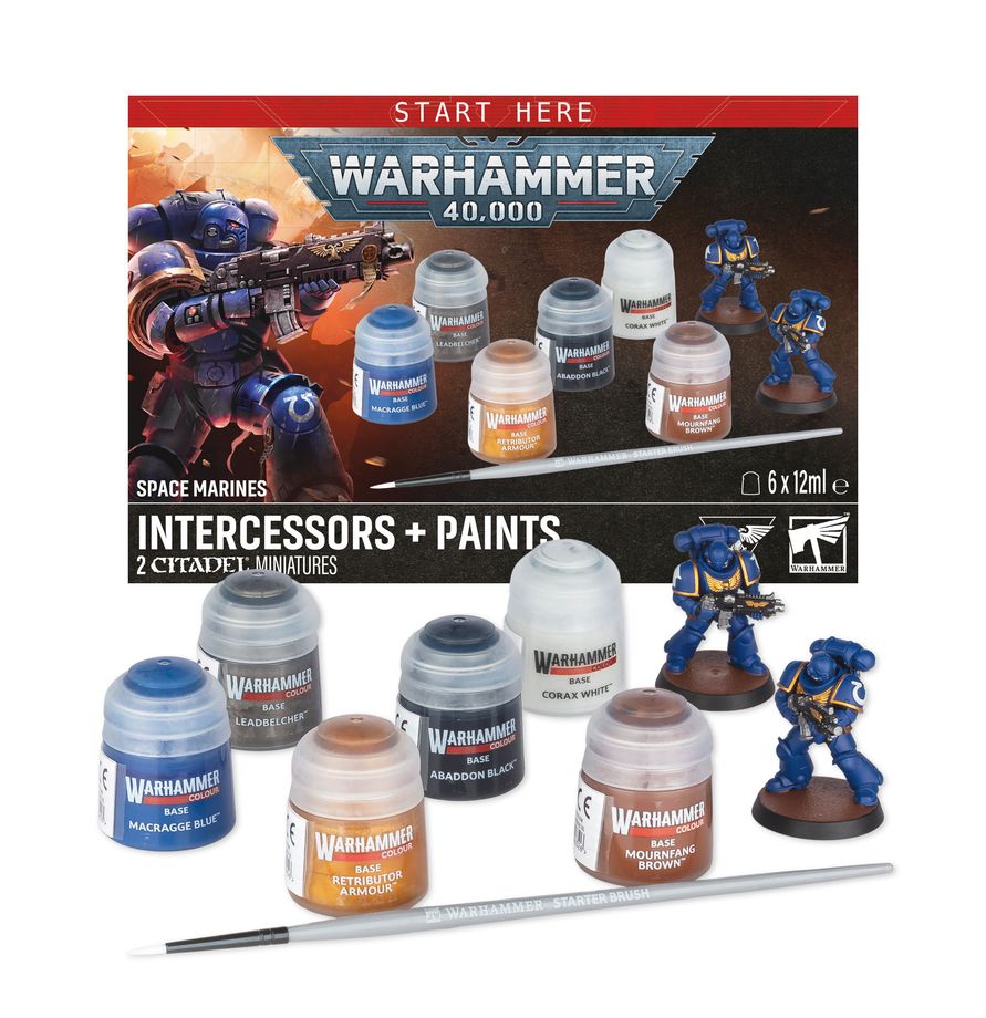 Space Marines & Paints Set