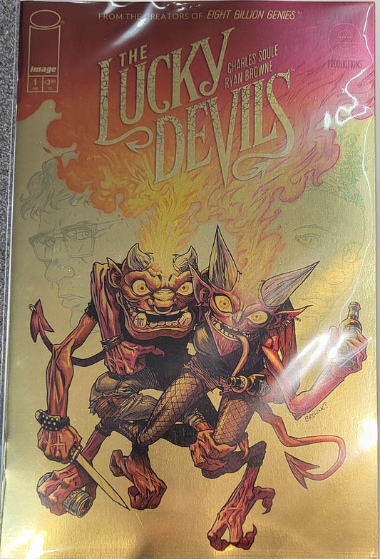 LUCKY DEVILS #1 (OF 9) GOLD FOIL COVER - 1/250 Limited Edition