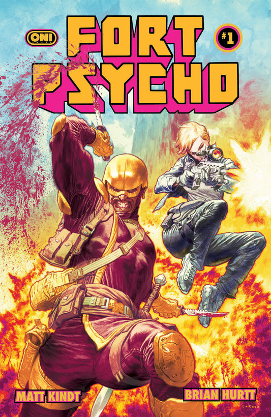 Fort Psycho #1 Cover B Lewis Larosa Variant